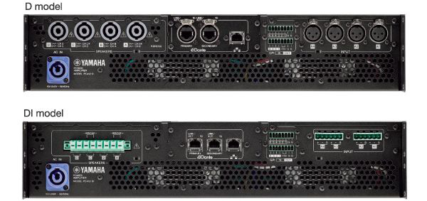 新型网络功放PC系列D/DI型号：通过集成强大的矩阵功能和Dante连接方式，提供高灵活性和可扩展性